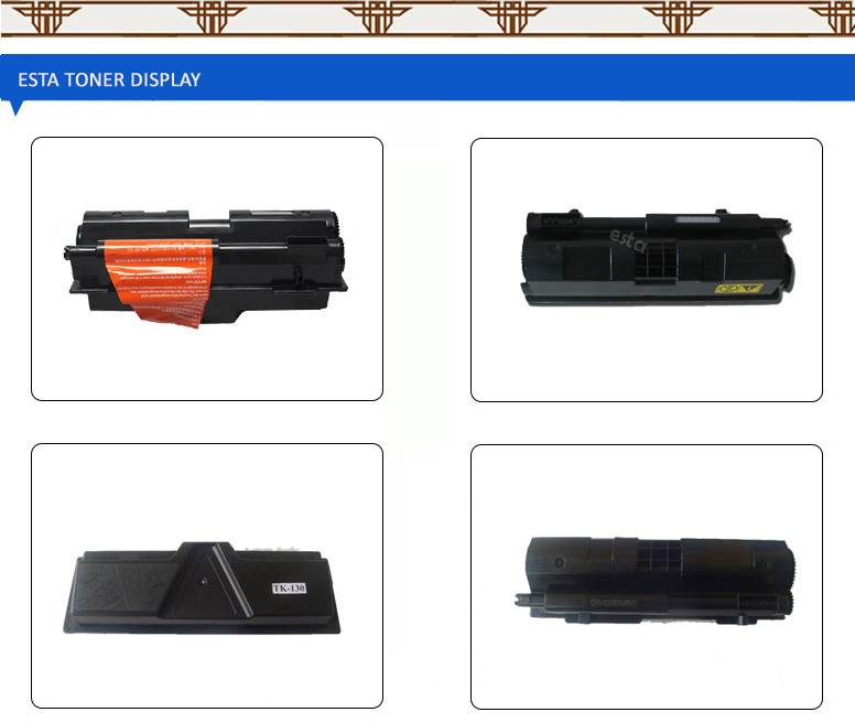 Kyocera FS - 1128 MFP Printer Toner Cartridge TK130 Black Laser - 7,200 pages