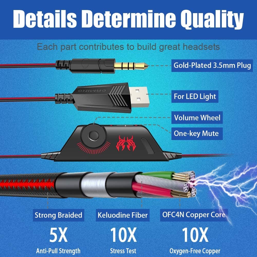 Kotion Each G9000 3.5 Mm Gaming Headset