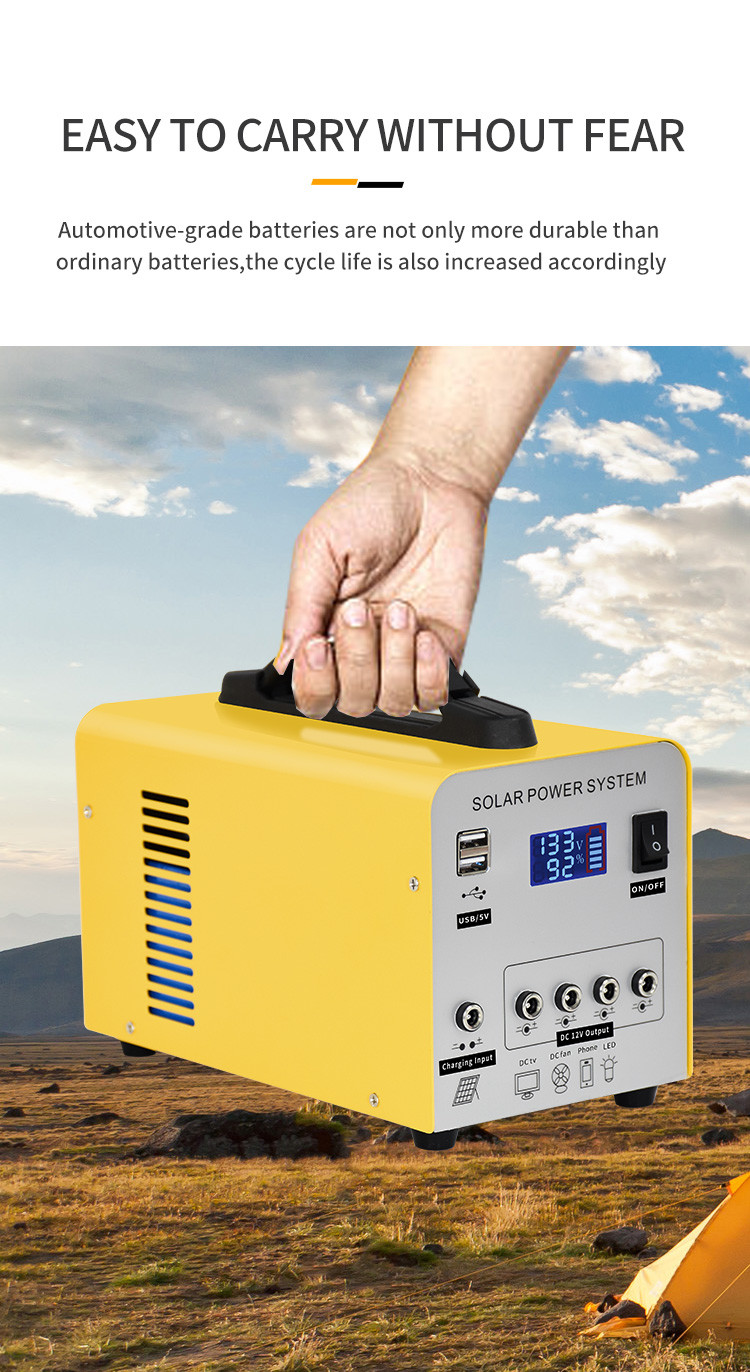 144W Travel portable lithium energy storage power supply portable power station