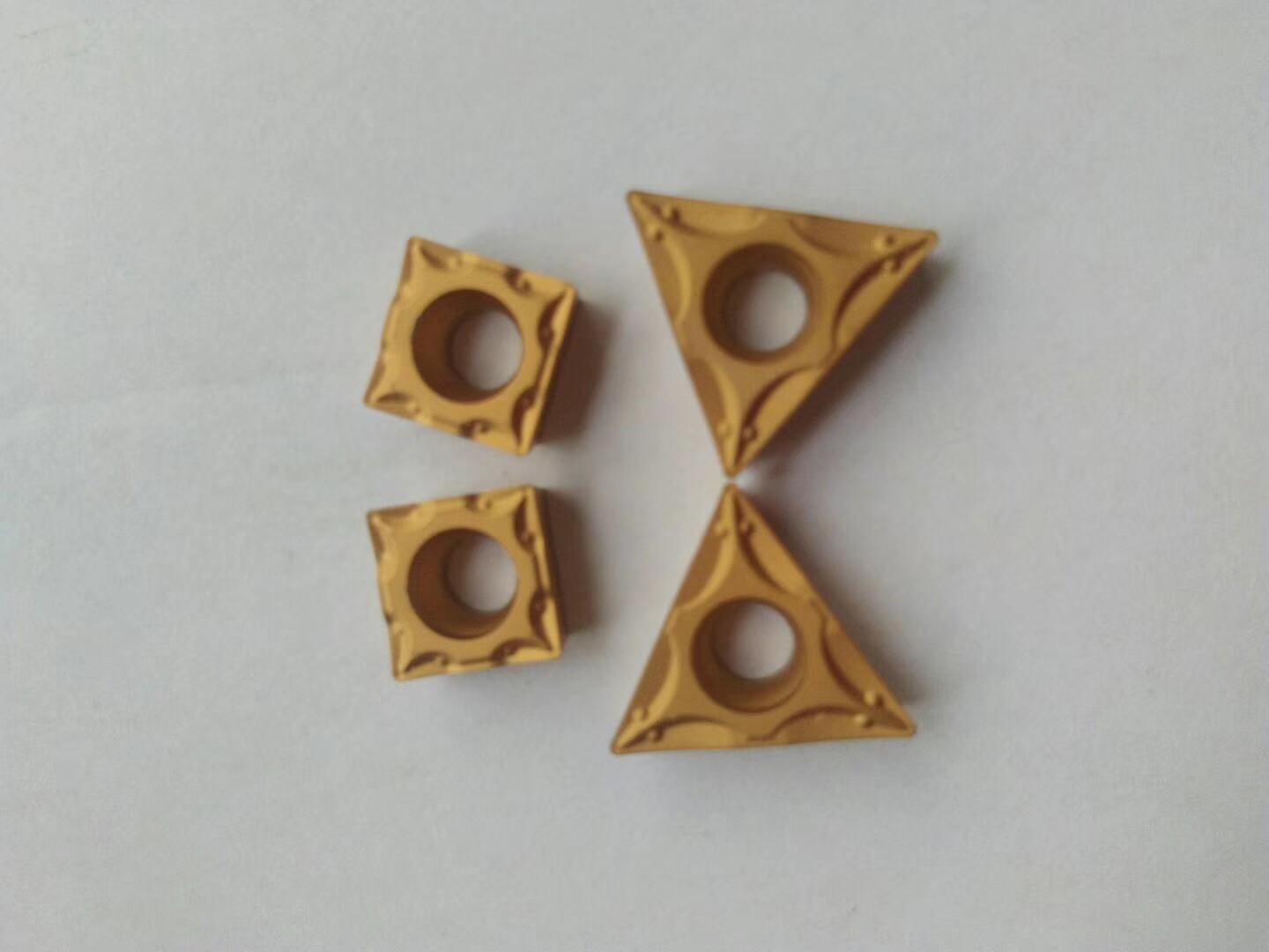 High Performance Carbide Cutter Inserts , Carbide Turning Inserts For Handwork