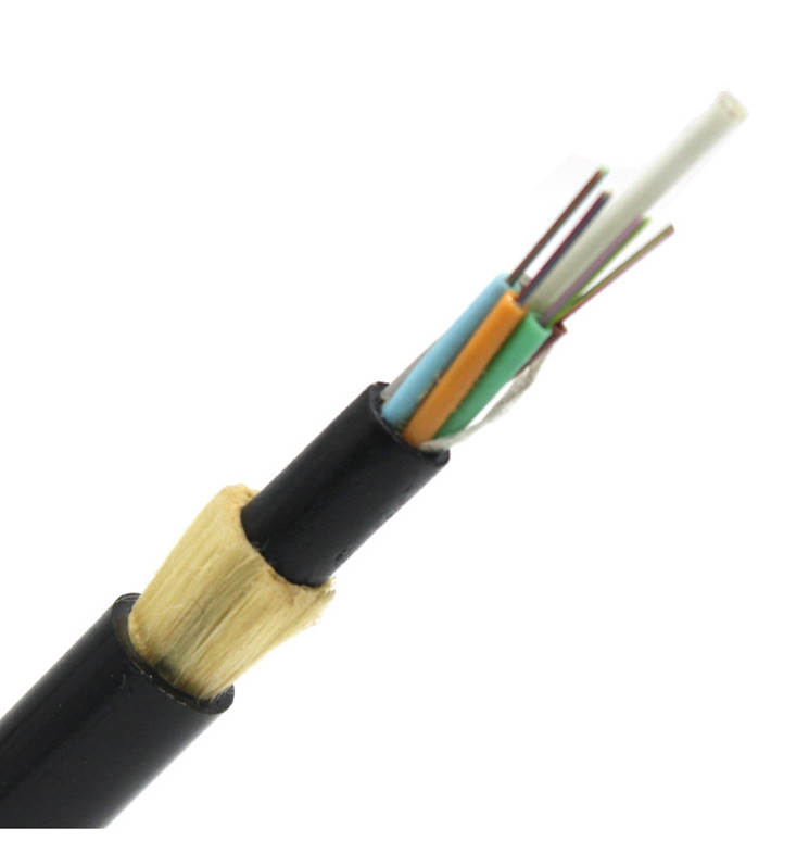 Outdoor Communication ADSS G652D Fiber Optic Cable 12 24 32 48 72 96 144 Core