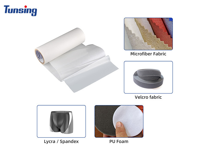 100 Yards Per Roll TPU Hot Melt Adhesive Film With Release Paper For Textile Fabric