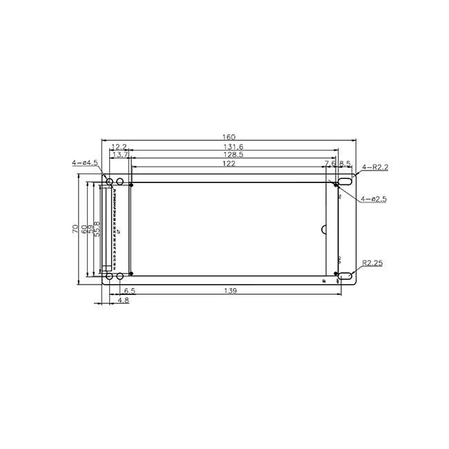 Horizontal Lop Elevator Panel Board Floor Indicator For Elevator Lop Display Lift Floor Display