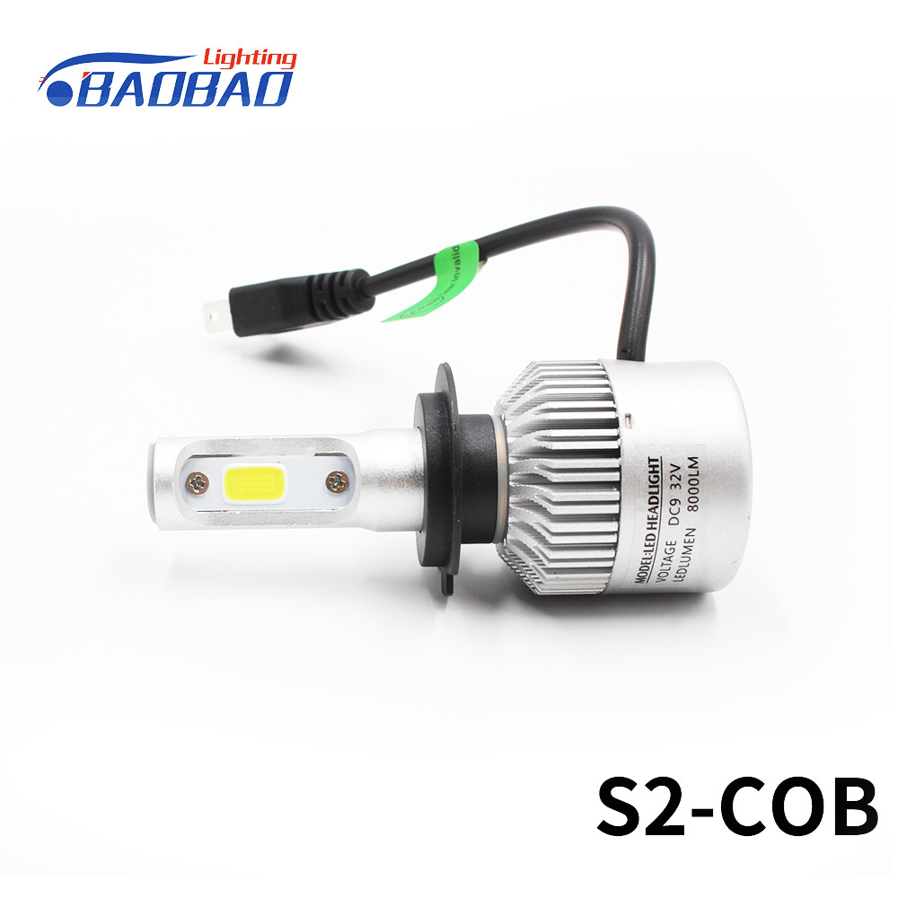 S2 40W 8000LUMEN COB Car LED headlight