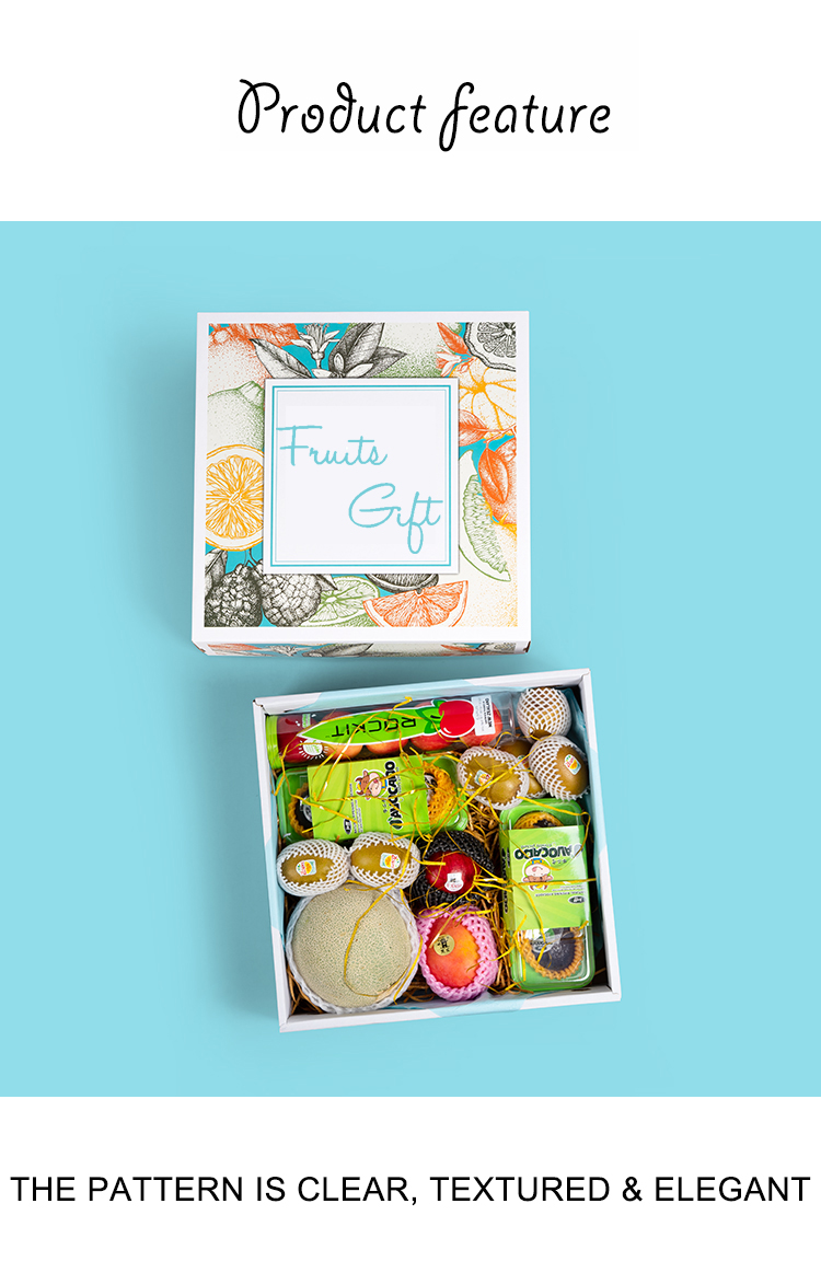 Corrugated Takeway Apple Gift Box Packaging Fruit And Vegetable Packaging Boxes 3Layer