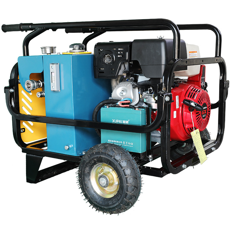 Log Splitter Petrol Hydraulic Power Unit Gas Engine Wire Brush Plate 31 LPM