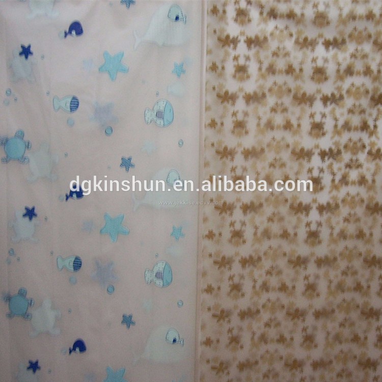 Wholesale Extra Long Bath Decorations Bathroom Non toxic shower curtains