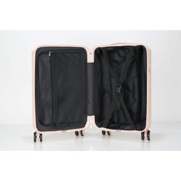 Lightweight Unisex 20-Inch Aluminum ABS Trolley Case with Multi-Function Password Lock USB Charging Interface and Cup Holder