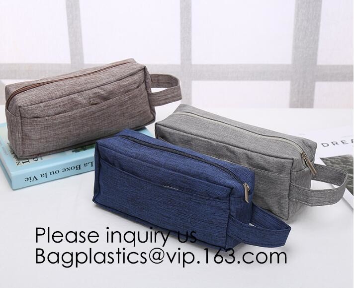 Customized luxury canvas Korean makeup pouch travel cosmetic bag,Promotional Eco friendly Cotton Canvas Zipper Makeup Co