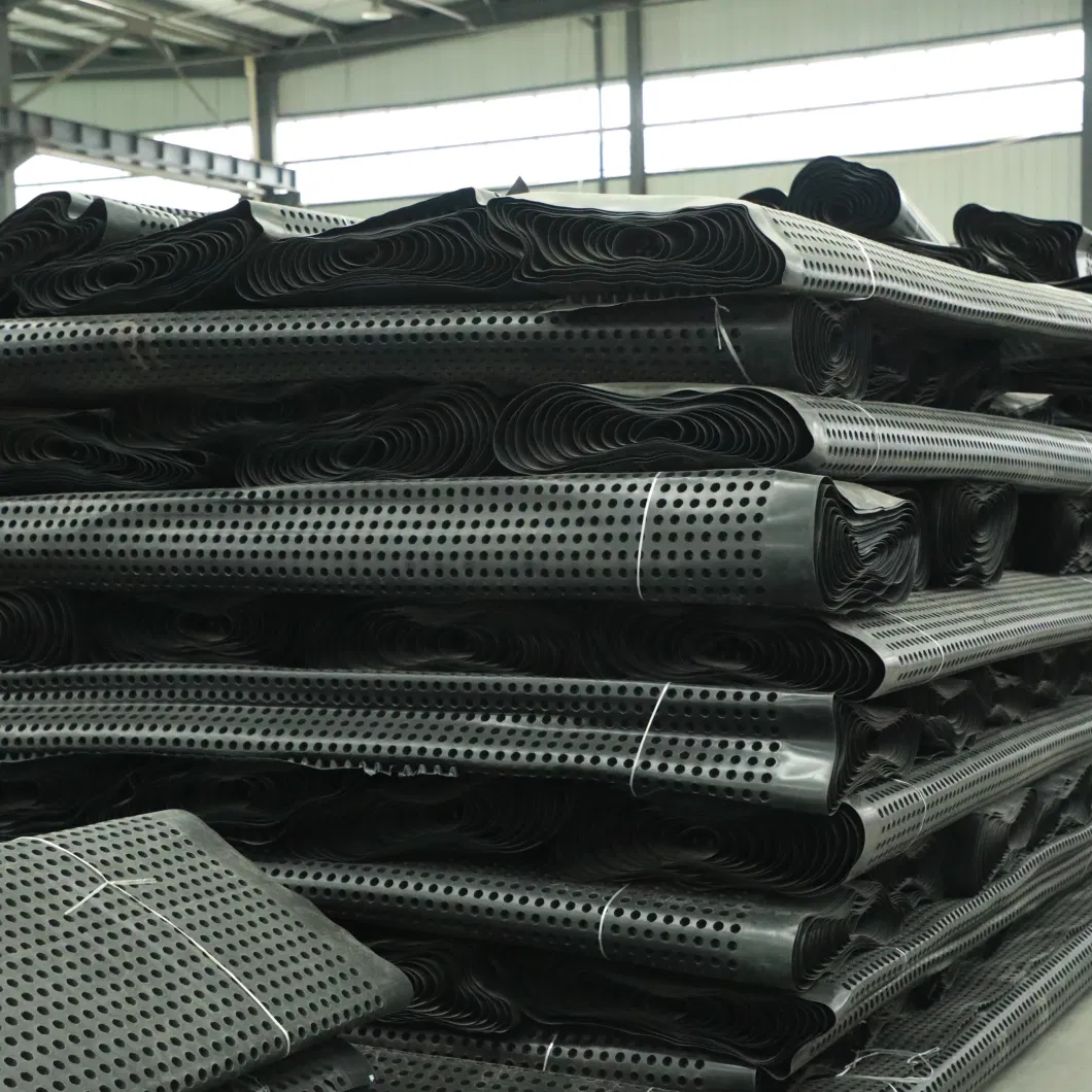 HDPE Drainage Board Compound Dimple Waterproof HDPE Drain Plastic Drainage Board Dimpled Drainage Board