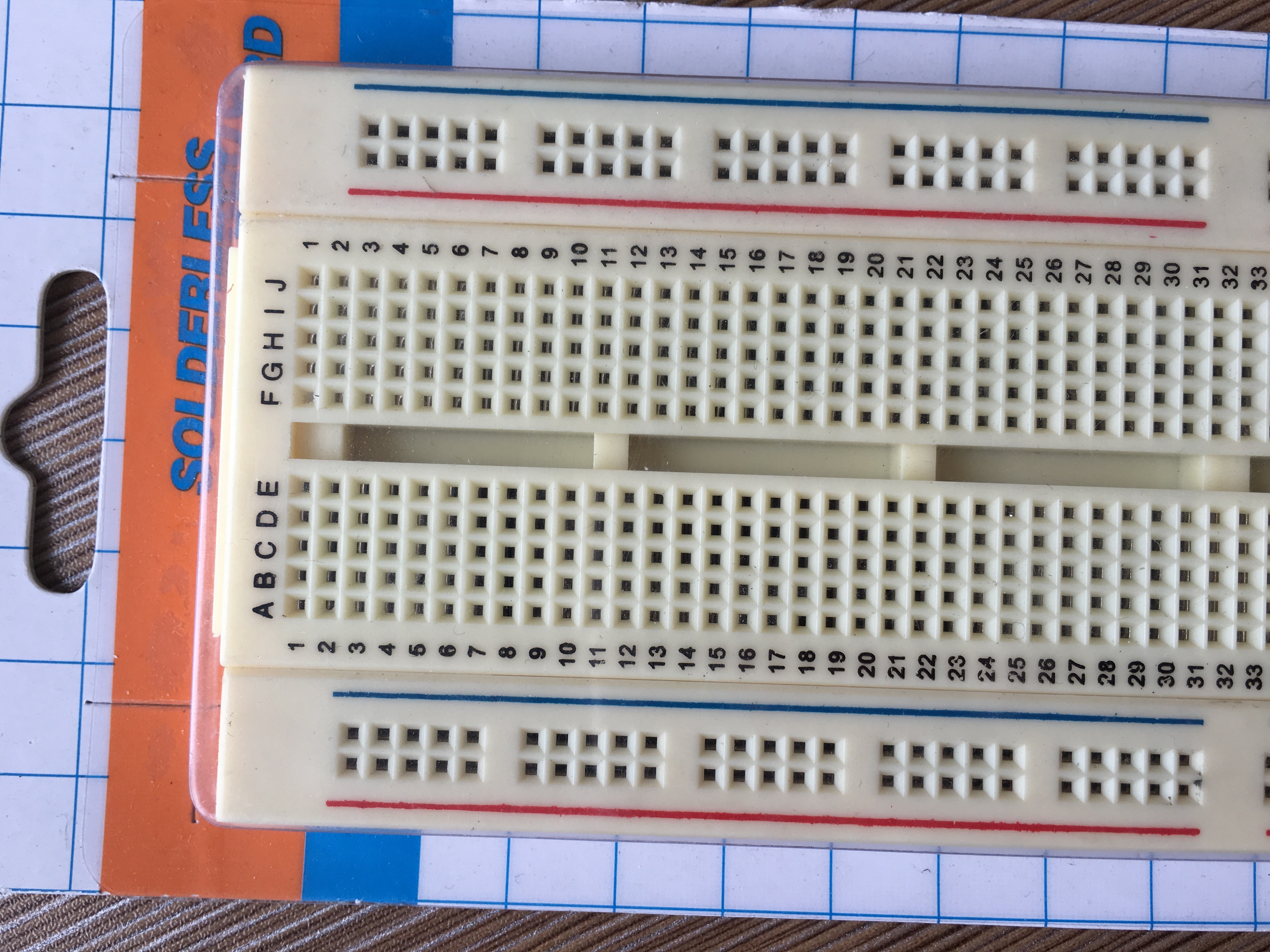 840 Tie - Points Solderless Breadboard Kit Electronic Prototype Board For Arduino