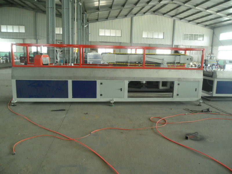 Conical Twin Screw WPC Plastic Profile Extruder High Compression for Windowsill