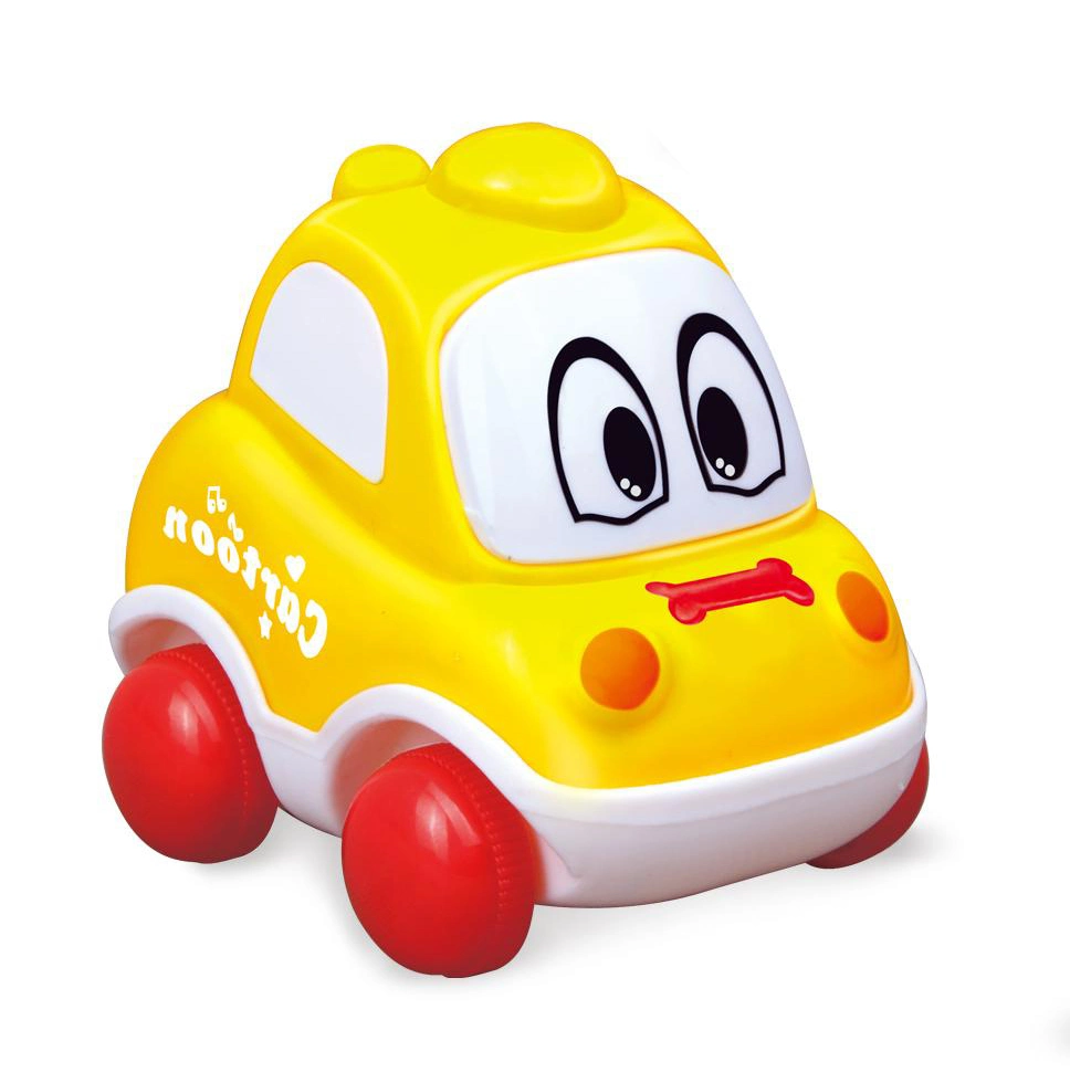 Friction Cartoon Car Toy Four-Wheel Drive Car Children&prime;s Simulation Model Car Fall-Proof Toy