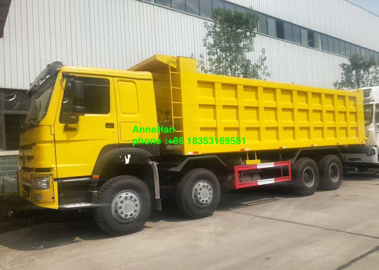 12 Wheels 25cbm 30cbm 8x4 Heavy Duty Dump Truck