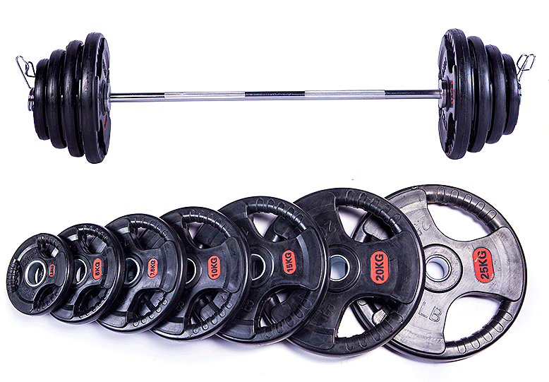 High Quality Gym Fitness Equipment Free Weight Training Weight Barbell Plates