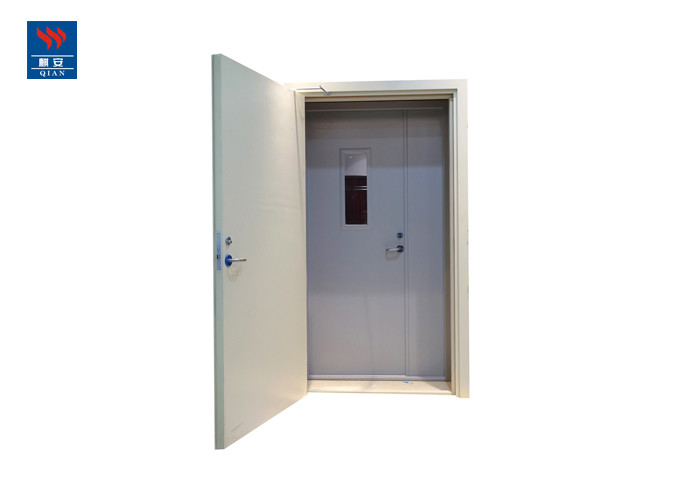 Swing Exterior Front Entry 2 Hours Fire Rated Steel Doors