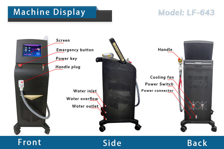 vertical professional diode laser 808nm hair removal machine / Newest Best price 808nm diode laser hair removal machine