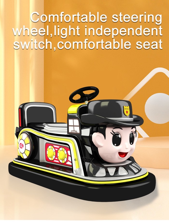 Children Battery Car Dream Train 2 Remote Control Ride On Train Bumper Cars