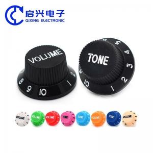China Custom Electric Guitar Speed Control Volume And Tone Knobs Surface Mount on sale
