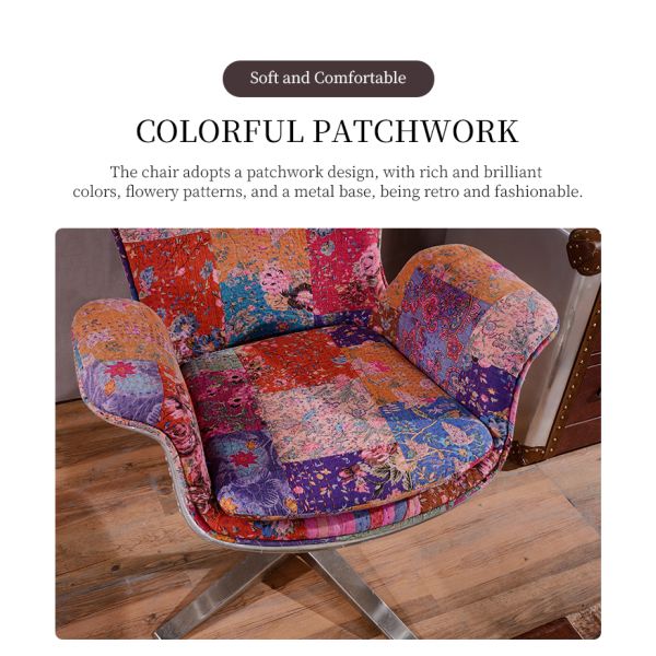 Nidea #8838 Industrial Style Single Egg Chair Red Wine Bar New Office Living Room Bedroom Aluminum Leather Rivet Swivel Adjustable