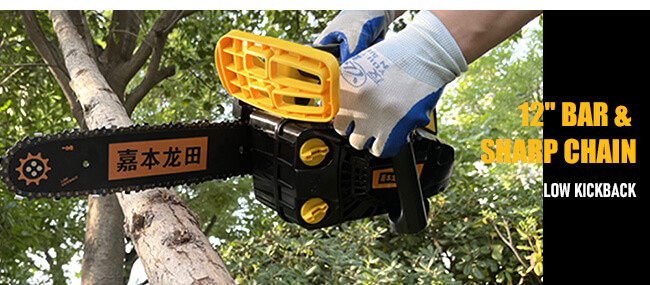2500 0.9KW Gasoline Chainsaw 25.4cc Small Petrol Tree Cutting Machine