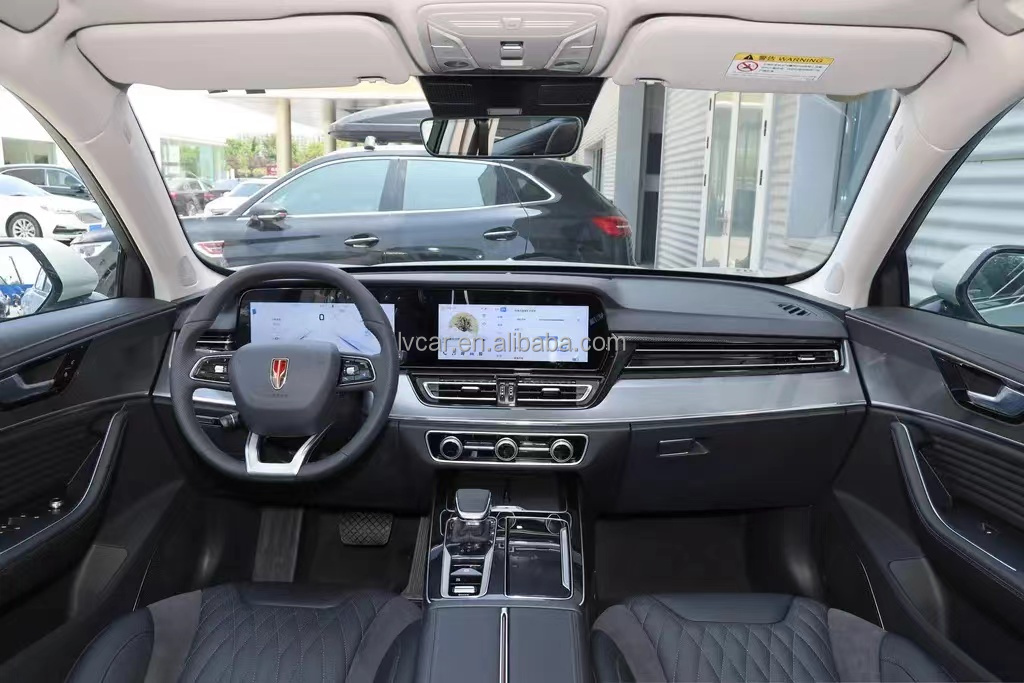 2024 HongQi HS5 Left-Hand Drive Four-Wheel Drive Car with LED Headlights and Features