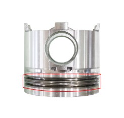 Diesel Engine Piston And Liner Kit 8PD1 10PD1 12PD1 Piston Parts 1-12111-549-3 1-12111-806-0