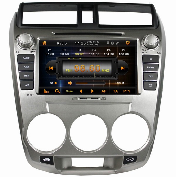 Car radio for Honda City 1.5L 2008-2012 with car gps navigation OCB-8059