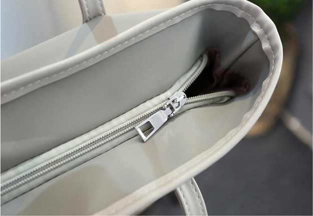 Custom Made Odm Pu Leather Handbags Polyester Lining Women For Tablet
