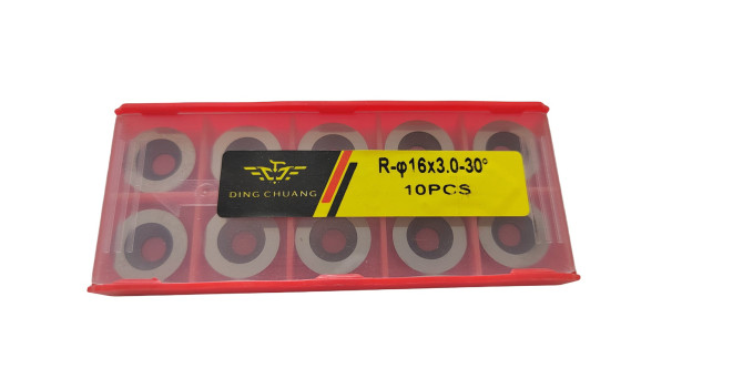16mm Round Carbide Insert Cutter Woodturning Tips Fits Wood Lathe Turning Tools 10Pcs