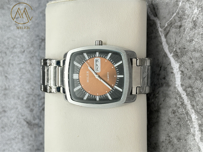 Men'S Quartz Wrist Watch Waterproof Watch For Quartz Hand Watch Logo Customization