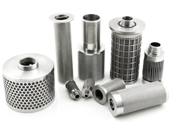 Wire Mesh Stainless Steel Pleated Filter Cartridge Element Filter Press Spares