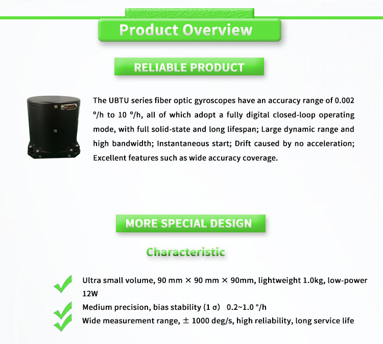 UNIVOUBTU500Y Inertial Attitude/Azimuth Reference System for Customized Applications