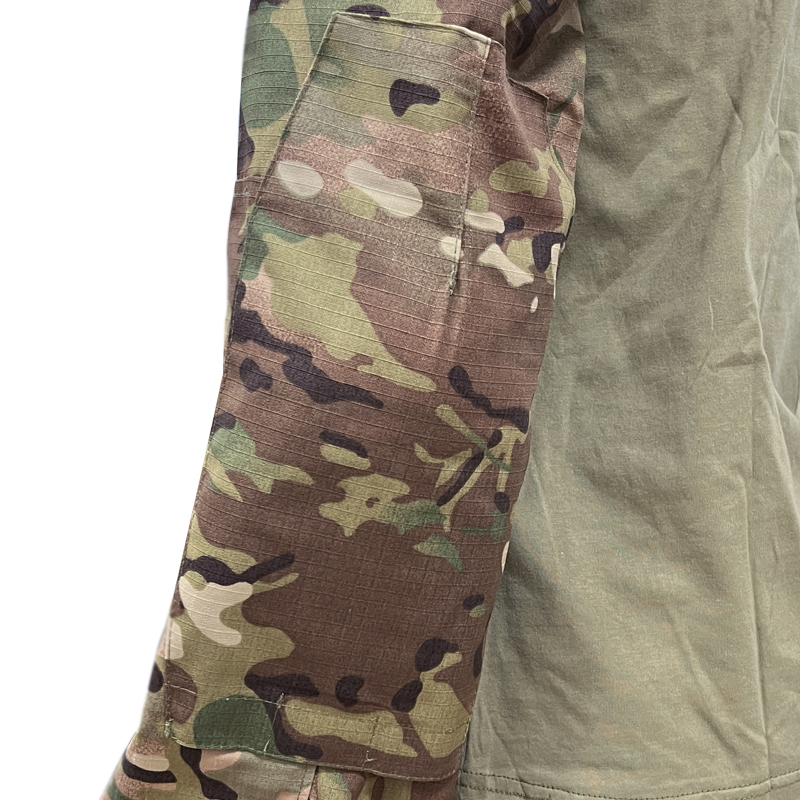 Wear-resistant Black Uniform Suit for Outdoor Training Breathable Long-sleeved Clothing