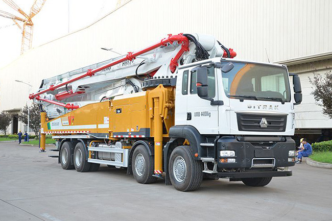 240-470 Horsepower Concrete Pump Truck For Smooth And Precise Concrete Pouring