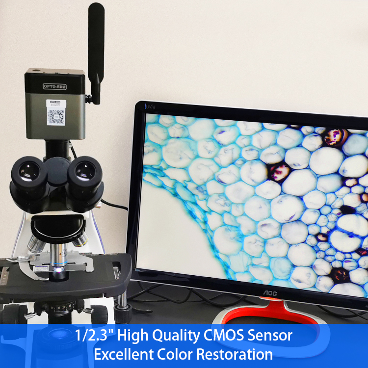 OPTO-EDU A59.4972 12.0M 8K 5G WIFI Camera Microscope Hdmi