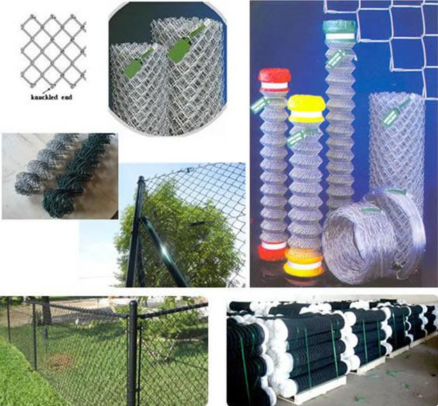 Farm and Field Galvanized Steel Wire Fencing Products Farm Chain Link Fence