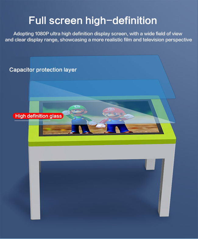 43'' Multitouch Coffee Table With Android / Windows System Interactive Table Screen Indoor