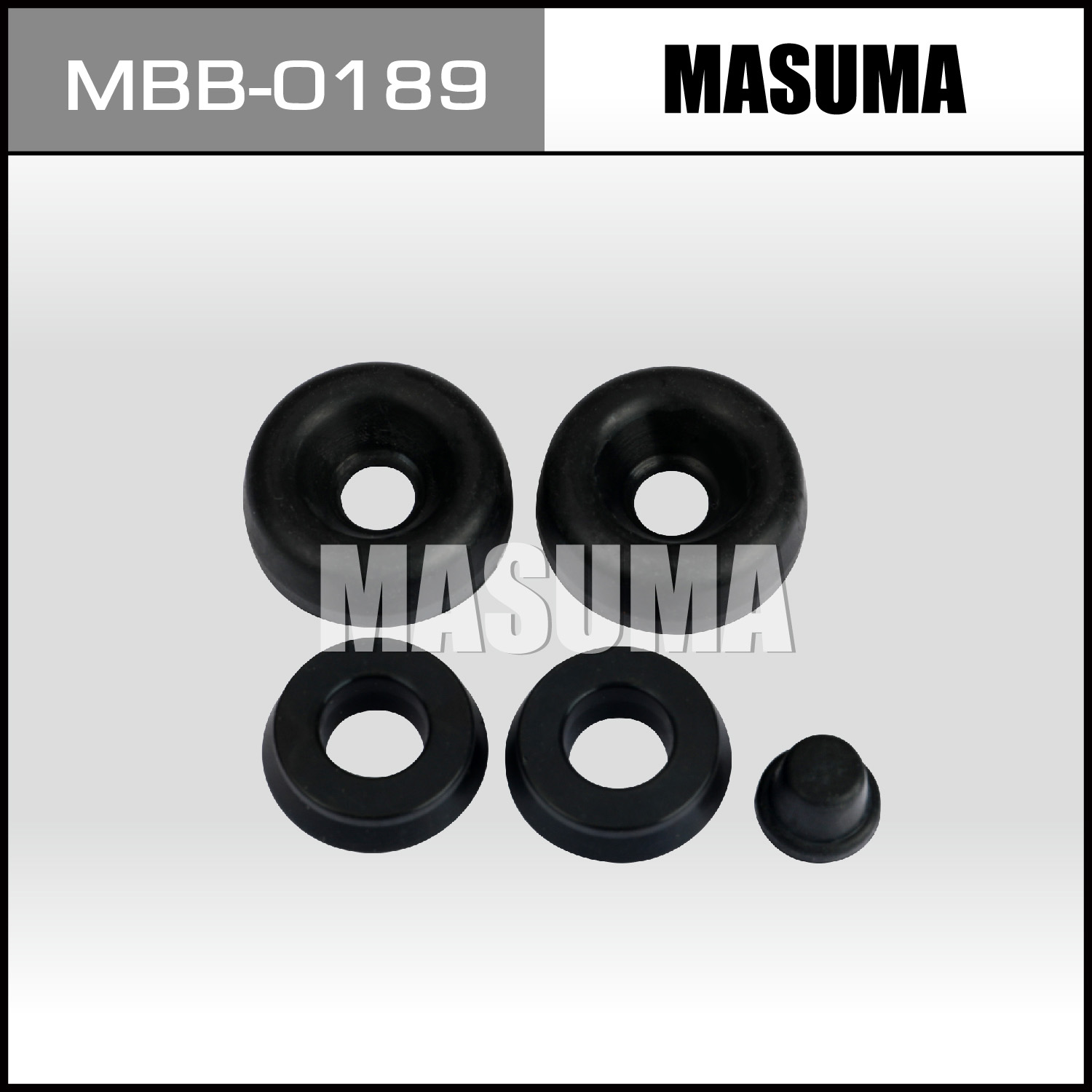 MBB-0189 MASUMA Auto Brake Systems Front Brake Caliper Repair Kit for Japanese Car