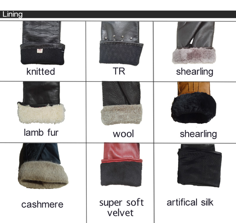 Hot sale deerskin leather gloves