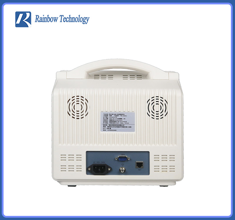 9 Parameter Fetal Monitoring Device 12.1Inch 3-5 Leads Mobile Stand