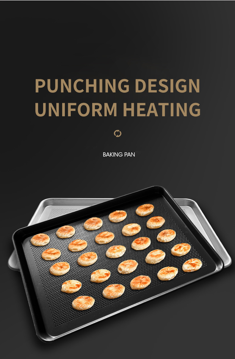 Bakeware with Punching and Rolling Edge in Large Inventory