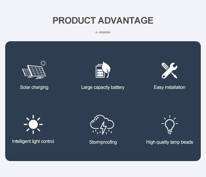 LED2835 Outdoor Garden Solar Light 3500K Warm White Optically Controlled