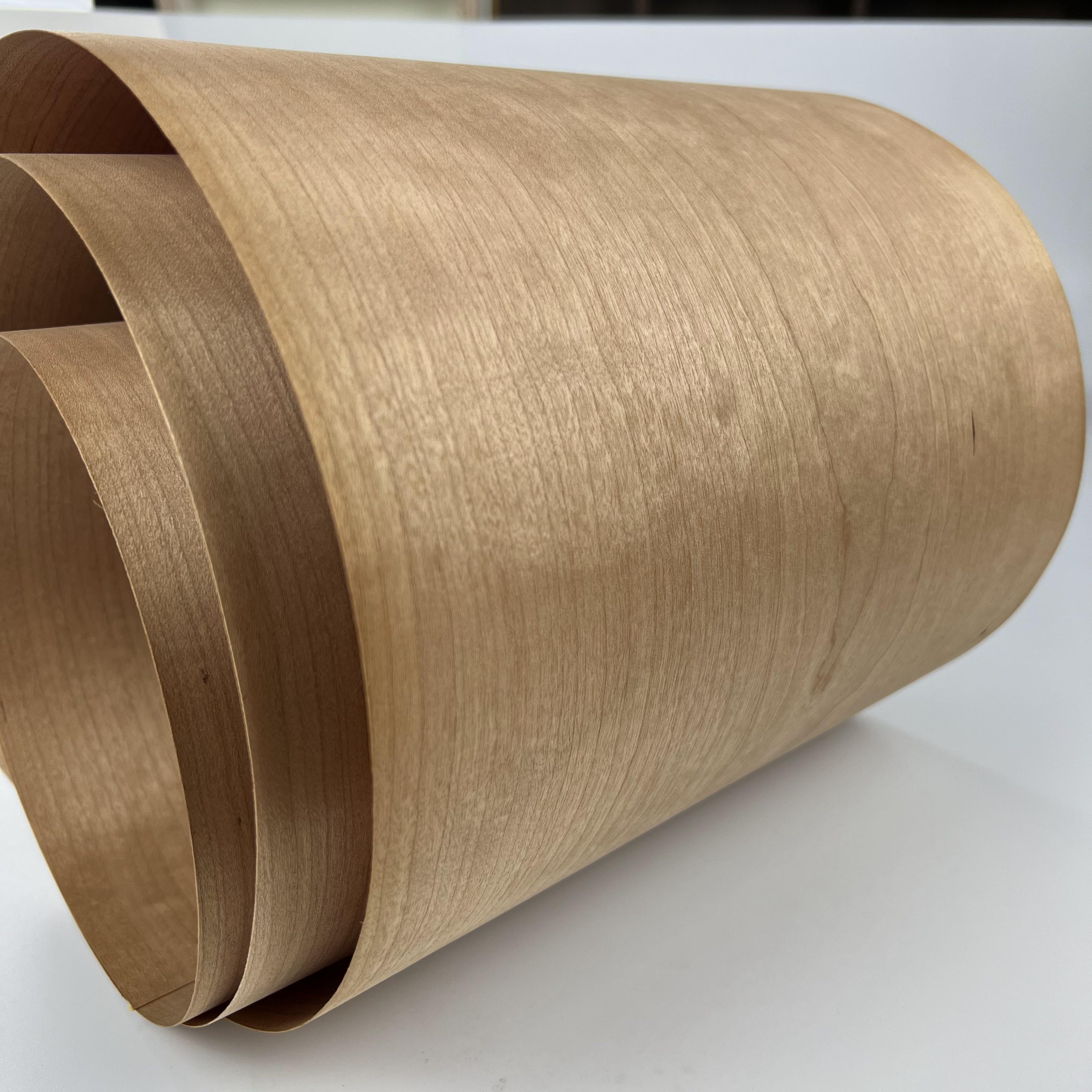 FSC100% Factory Direct Customized Natural Cherry Natural Face Veneer For Flooring Boat Decking Door