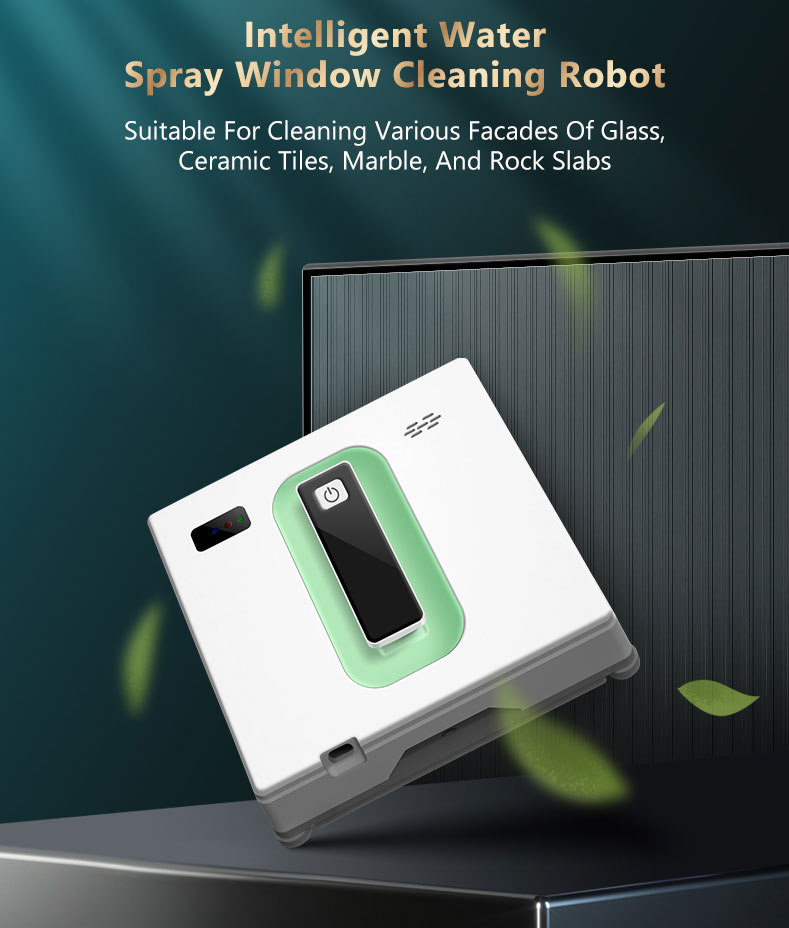 500 MAh Battery Huidi High Capacity Commercial Robot Vacuum Cleaner for Glass Cleaning