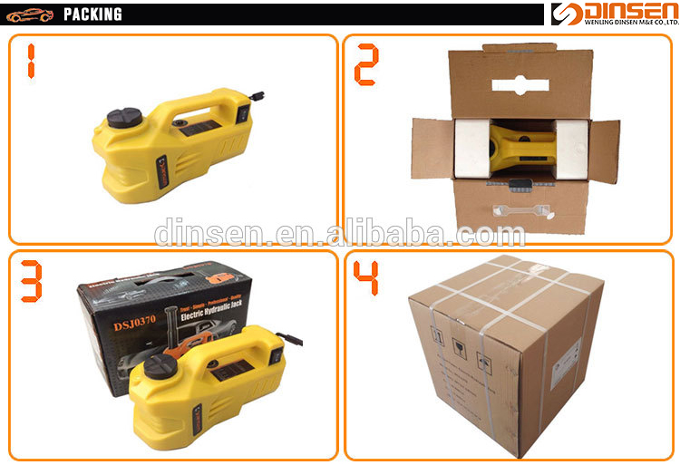 Portable Easy Operating Car Lift Scissor Lift Jacks 5 Ton Strong Power