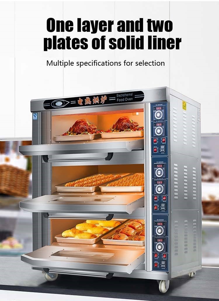 Durable Stainless Steel Industrial Bakery Oven For Customizable Baking Solutions