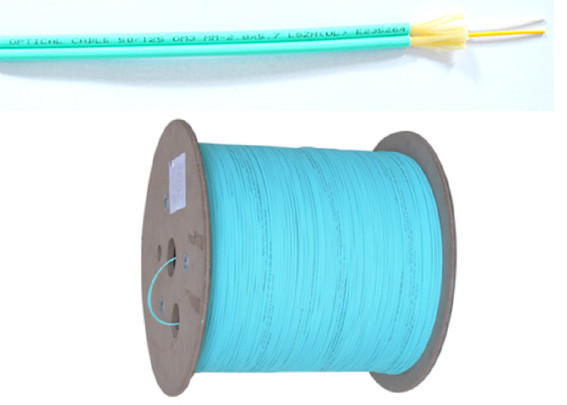 Tight Buffer GJFJV Indoor Optical Fiber Cable Armored Duplex 2.0mm Diameter