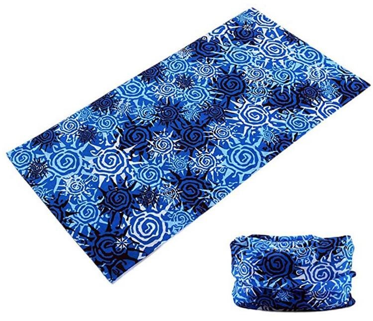multi choice women head scarf printed colorful face mask custom logo/size bandana,Sport Strapping Seamless Custom Gaiter Whi