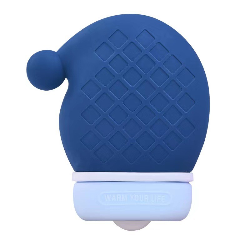 Silicone Hot Water Bag With Knitted Wrap Mini Size For Pain Relief In Waist Back Neck And Shoulders